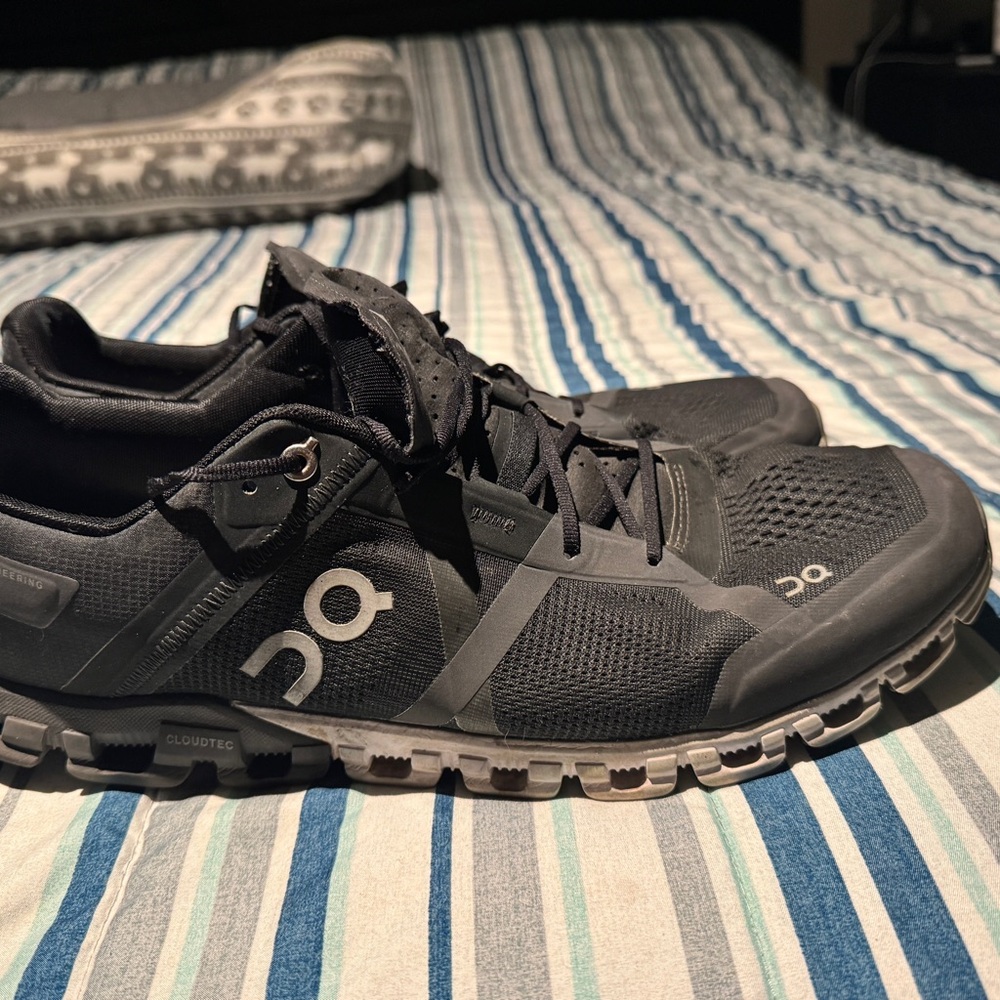 On Running Men's Black Athletic Shoes 13